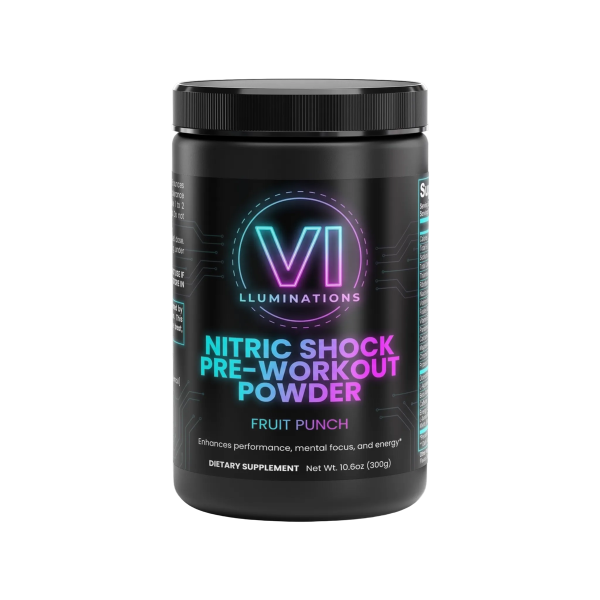 Nitric Shock Pre-Workout Powder (Fruit Punch)