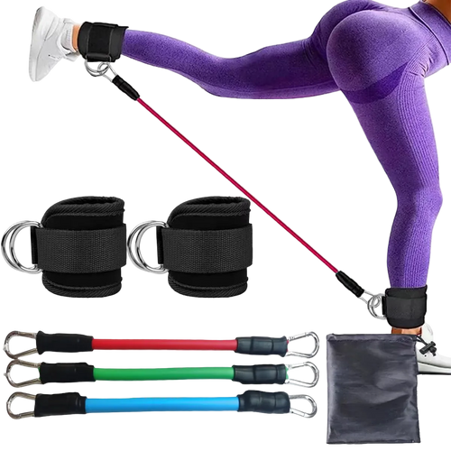 Ankle Resistance Bands with Cuffs