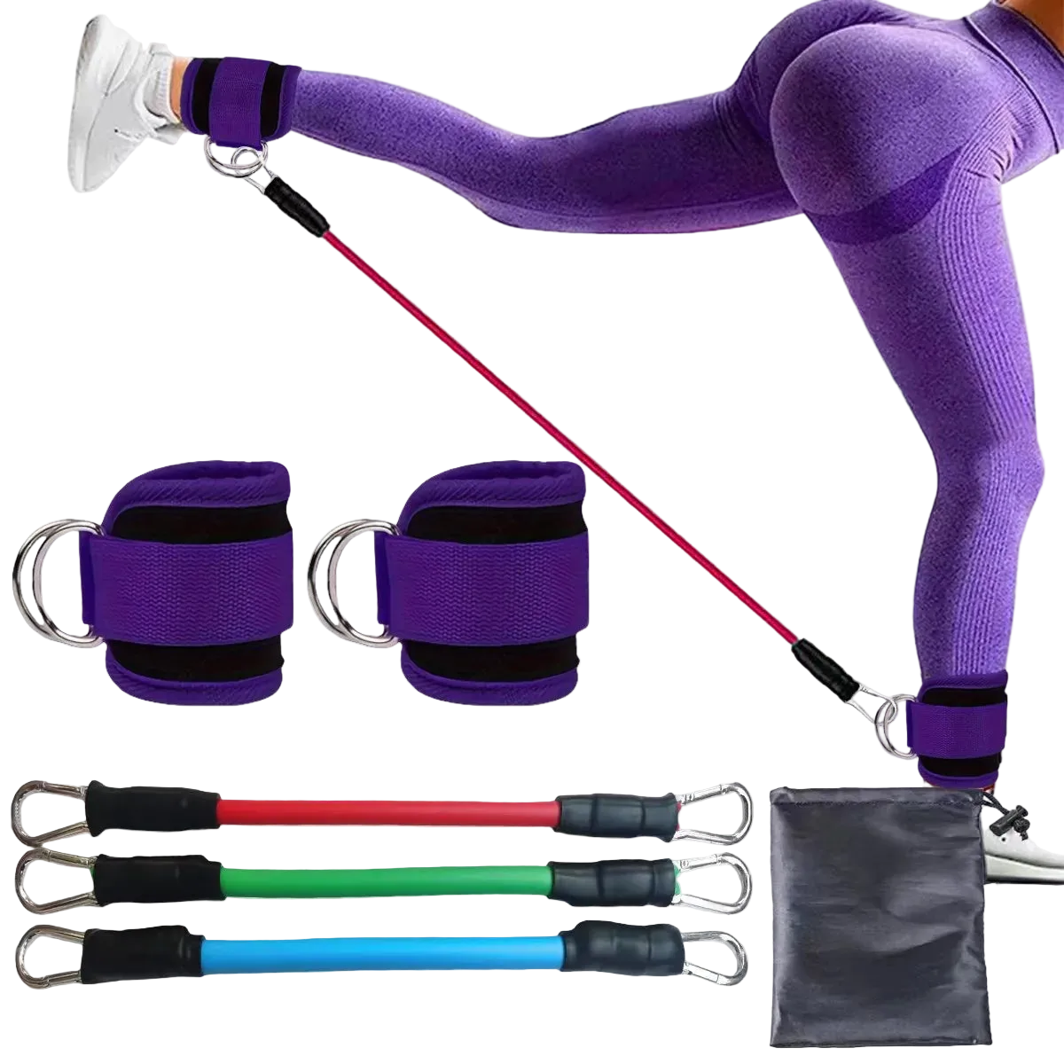 Ankle Resistance Bands with Cuffs