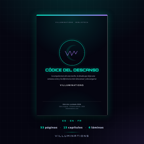 Cubierta del Códice del Descanso, libro en PDF de VILLUMINATIONS