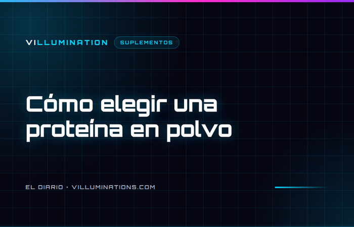 Cómo elegir una proteína en polvo