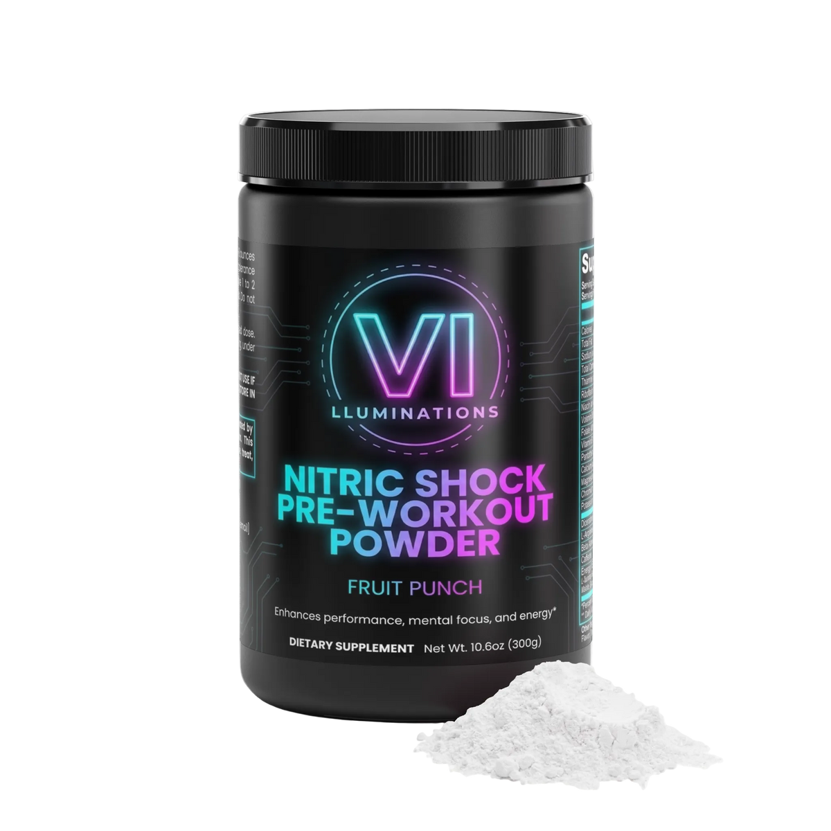Nitric Shock Pre-Workout Powder (Fruit Punch)