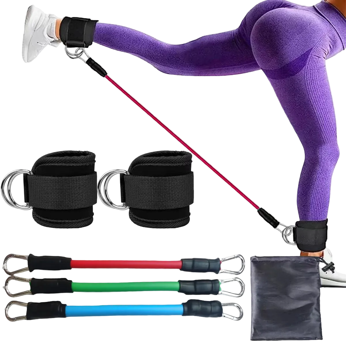 Ankle Resistance Bands with Cuffs