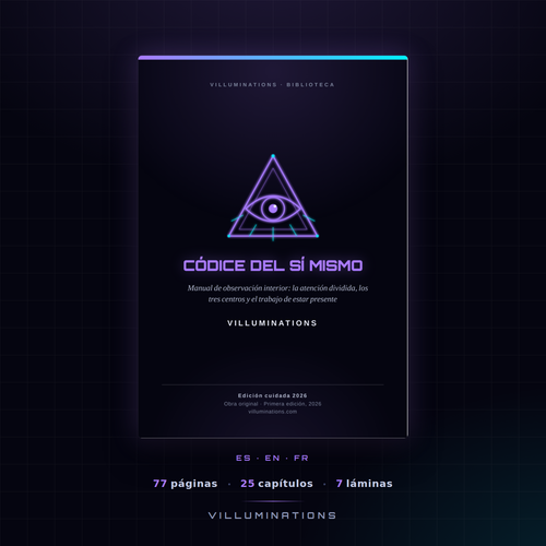 Cubierta del Códice del Sí Mismo, libro en PDF de VILLUMINATIONS