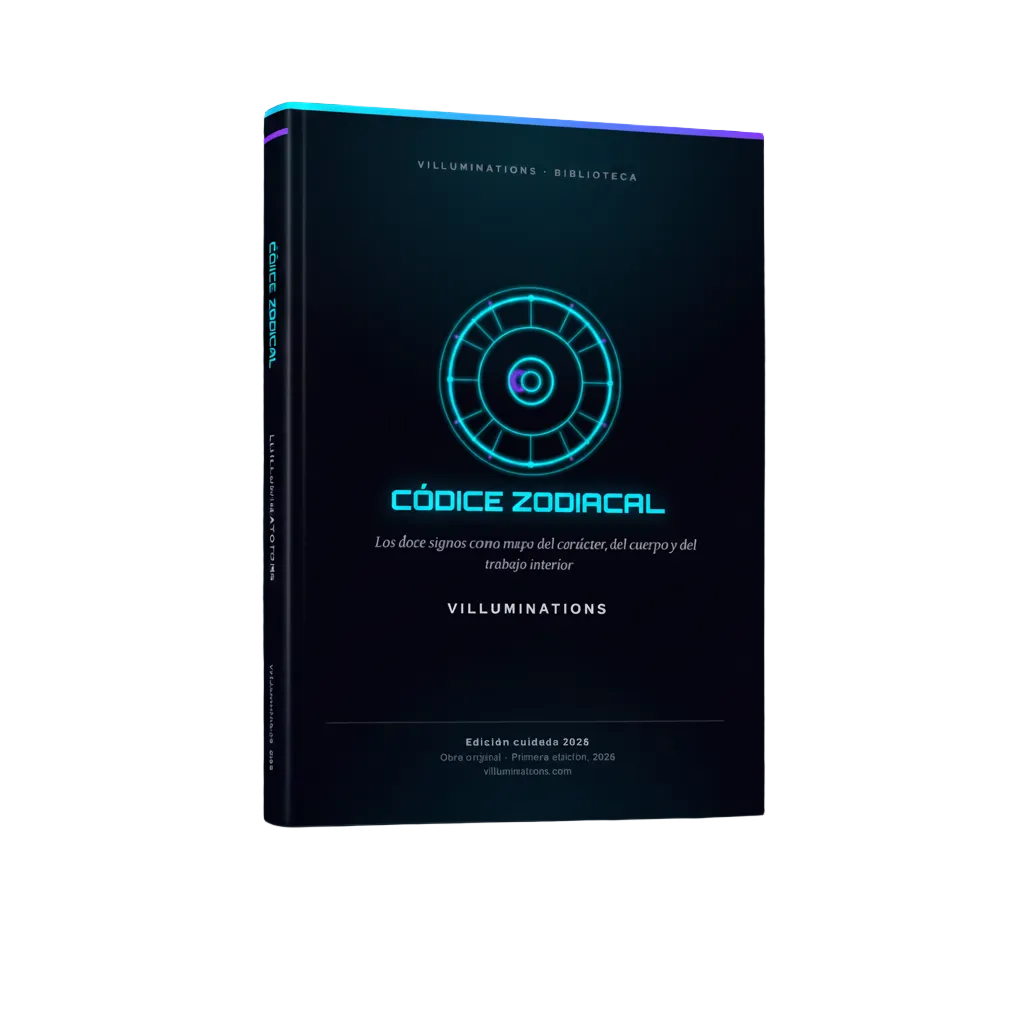 Portada del Códice Zodiacal, libro en PDF de VILLUMINATIONS