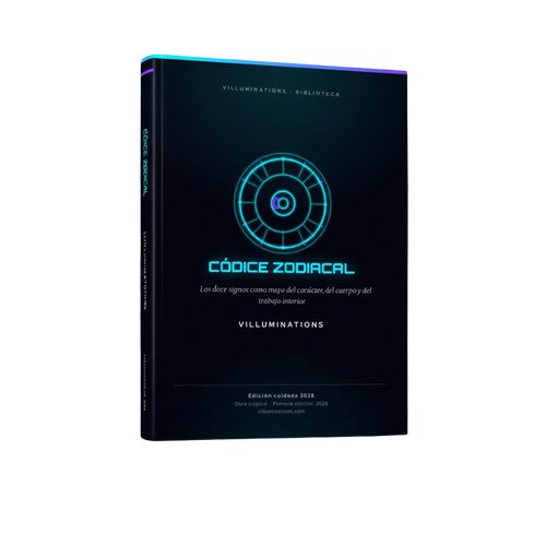 Portada del Códice Zodiacal, libro en PDF de VILLUMINATIONS