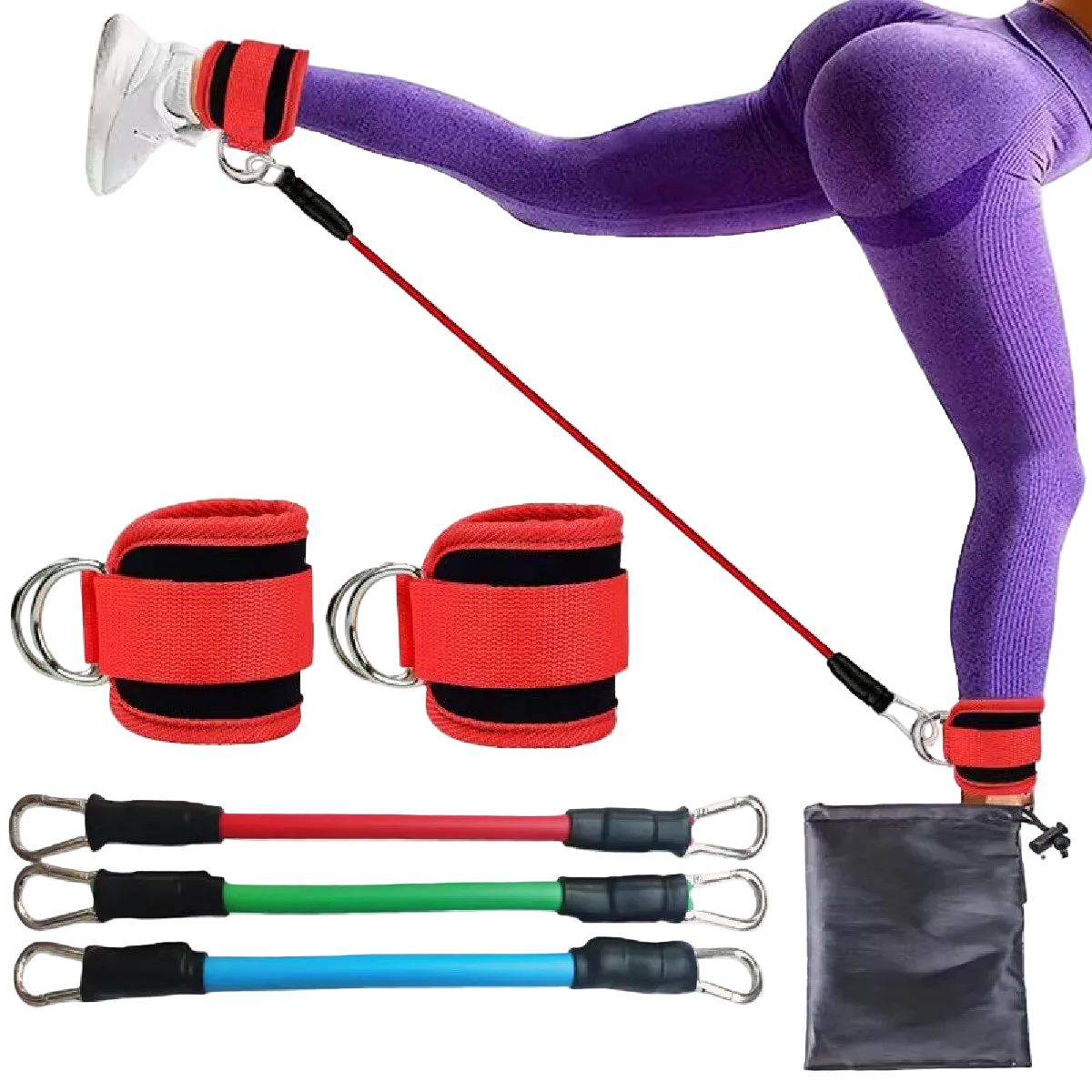 Ankle Resistance Bands with Cuffs