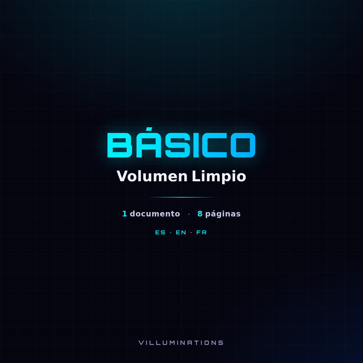 Portada del plan Básico · Volumen Limpio de VILLUMINATIONS