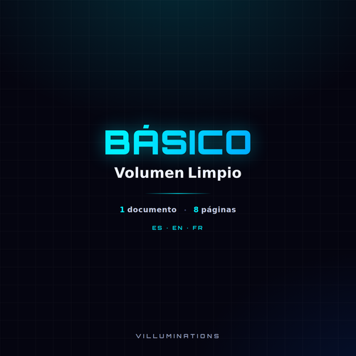 Portada del plan Básico · Volumen Limpio de VILLUMINATIONS